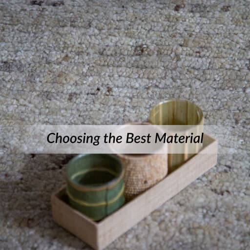 Choosing the best material perfect area rugs