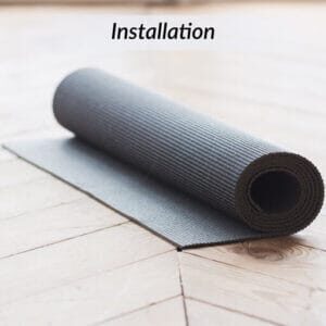 Installation Area Rug Vs Floor Mat