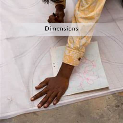 Dimensions customized rugs