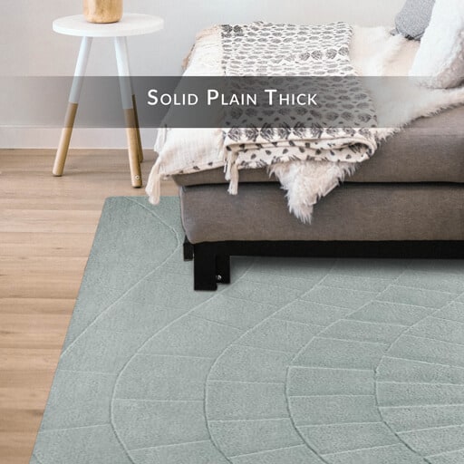 Solid Plain Thick 1 Wholesale Hand-Tufted Rugs
