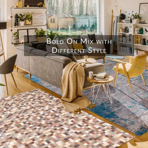 Bold On Mix with Different Style min Rugs Home Decor Trend