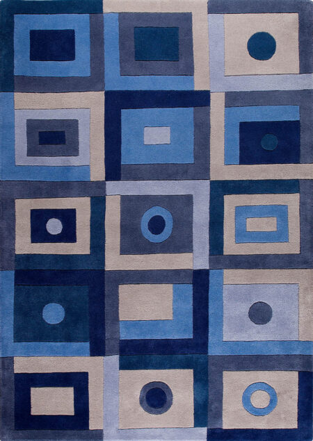 Berlin Blue Area Rug