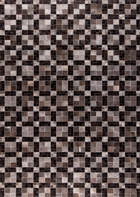 Bricka Black Area Rug