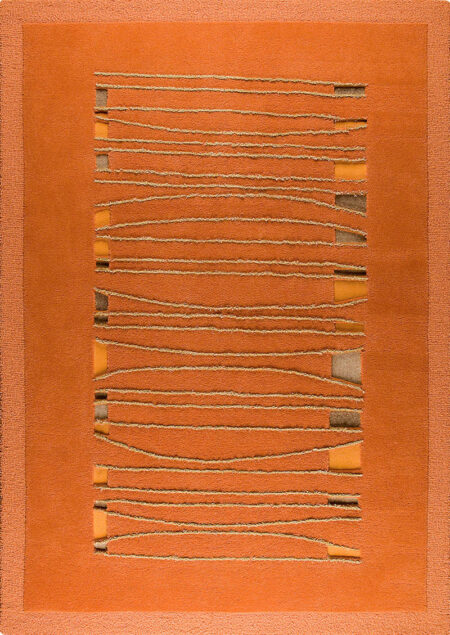 Jamaica Orange Area Rug