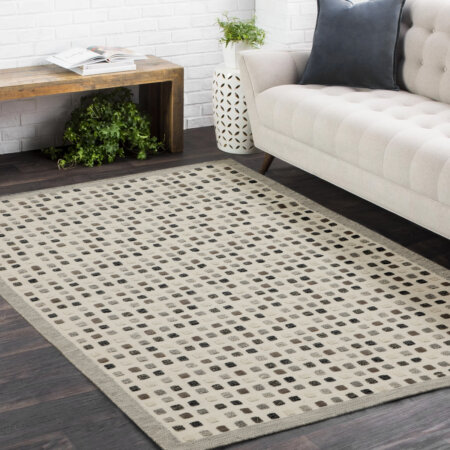 khema1 grey handwoven area rug and carpets