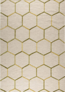 Khema2 Green/Gold Area Rug