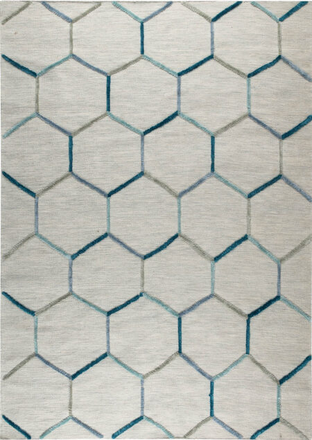 Khema2 Turquoise Area Rug