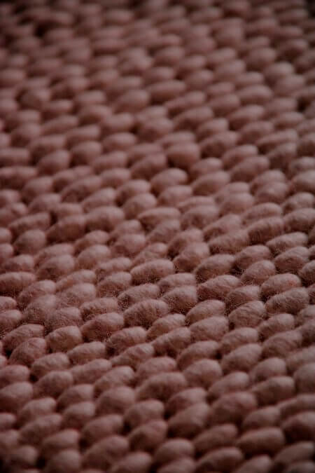 ladhak brown woolen loop area rug and carpets