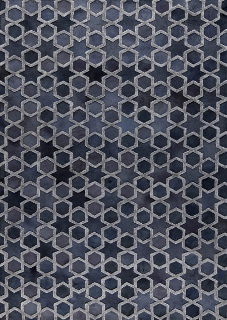 Nihal Dark Grey Area Rug