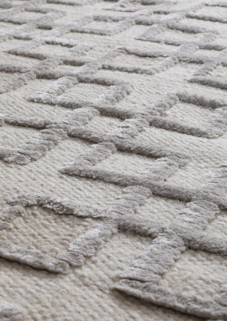pamona vanilla handwoven area rug and carpets closeup2