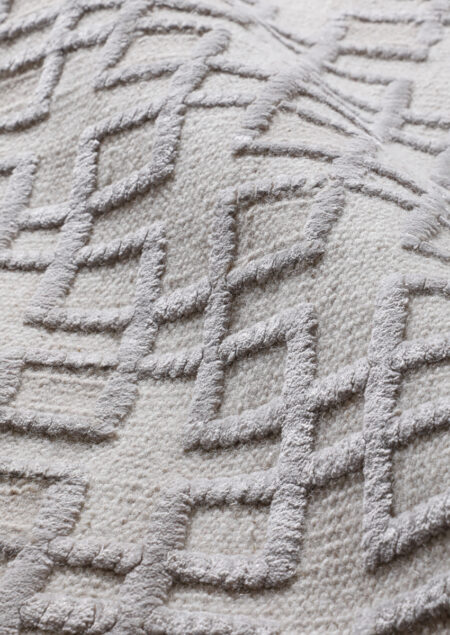 pamona vanilla handwoven area rug and carpets closeup