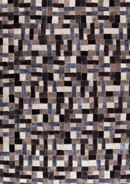 Puzzle Grey Area Rug