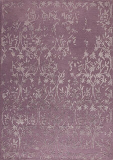 Santoor Purple Rug