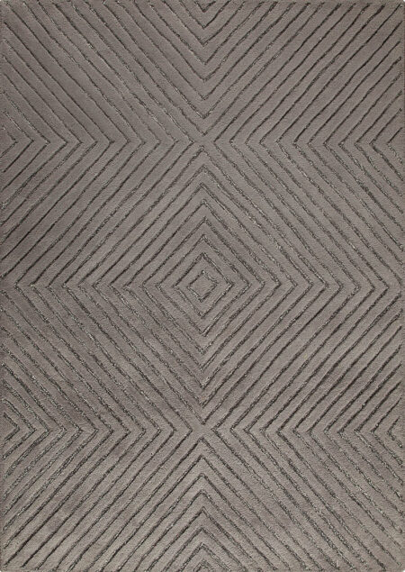 Square Grey Area Rug