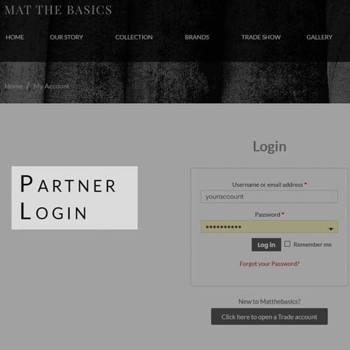 Trade Program For E-commerce Rug Company Partner Login