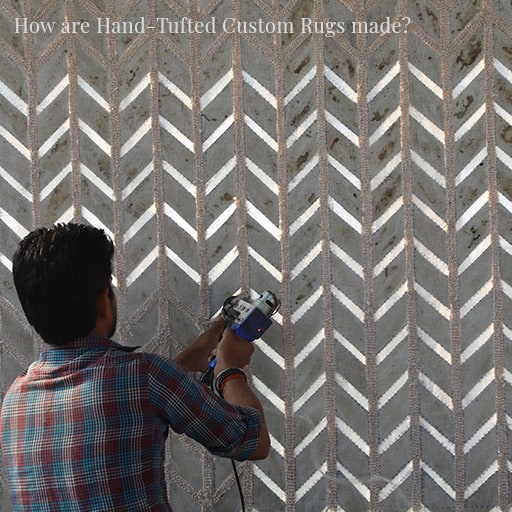 How are Hand Tufted Custom Rugs made Hand Tufted Custom Rug