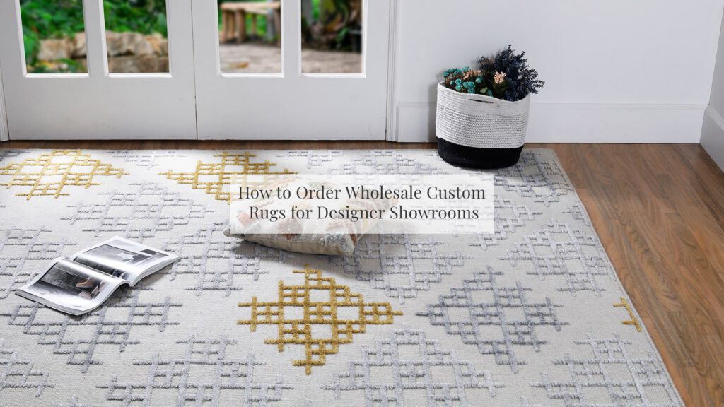 Wholesale Custom Rugs for Designer Showrooms