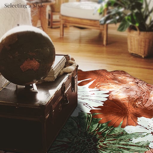 Selecting a Style custom made rugs