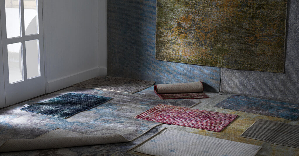 How Interior Designers have used rugs to paint floors over the years?