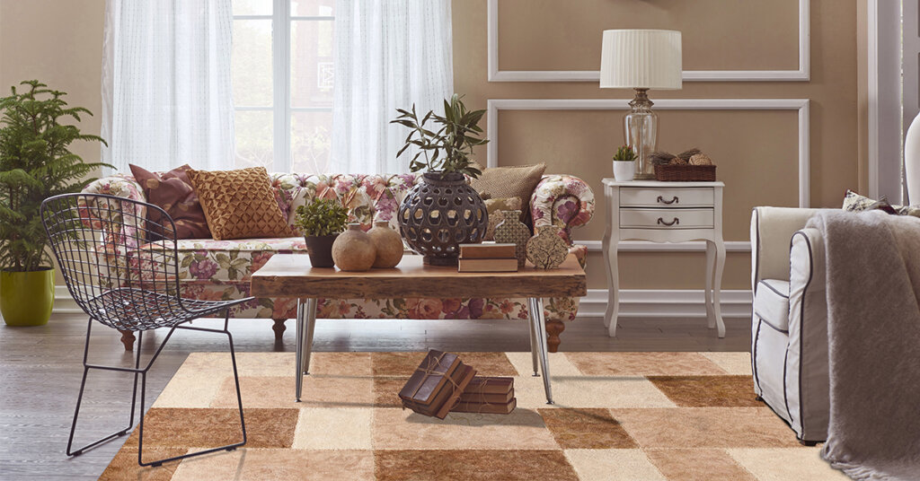 2.Vintage Room That Feels Fresh and Hip Vintage Area Rugs