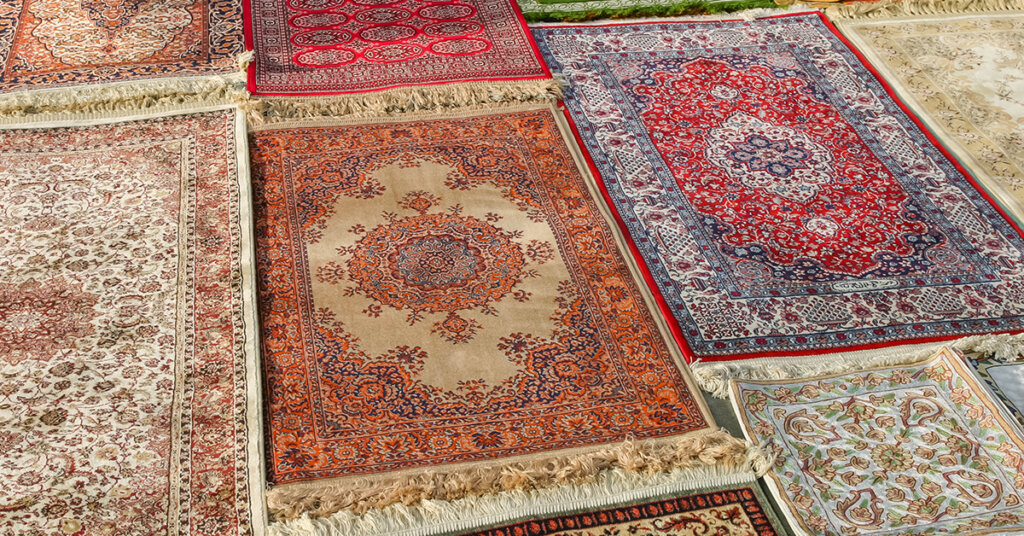 Hand-knotted Persian rugs