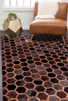 2'x3' Solid Utility Accent Rug Black - Made By Design™