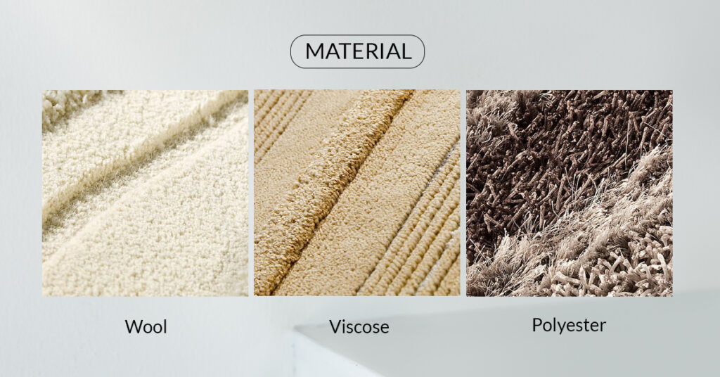 3.Material Rugs material
