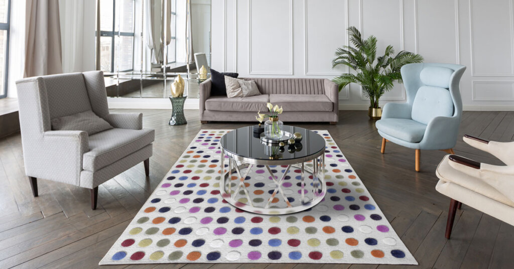 4.Diversity with multicolor multi color rugs