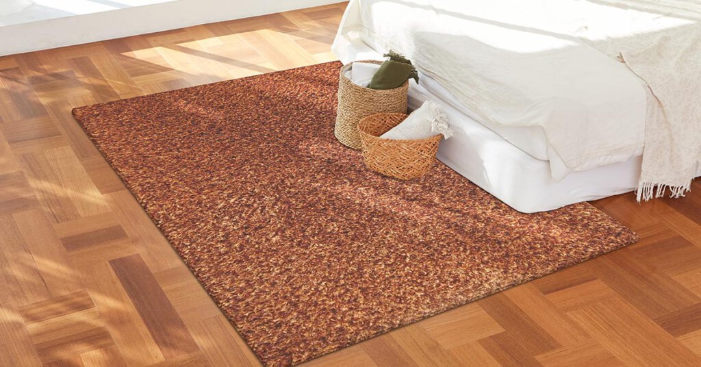 Twilight Brown shaggy area rugs