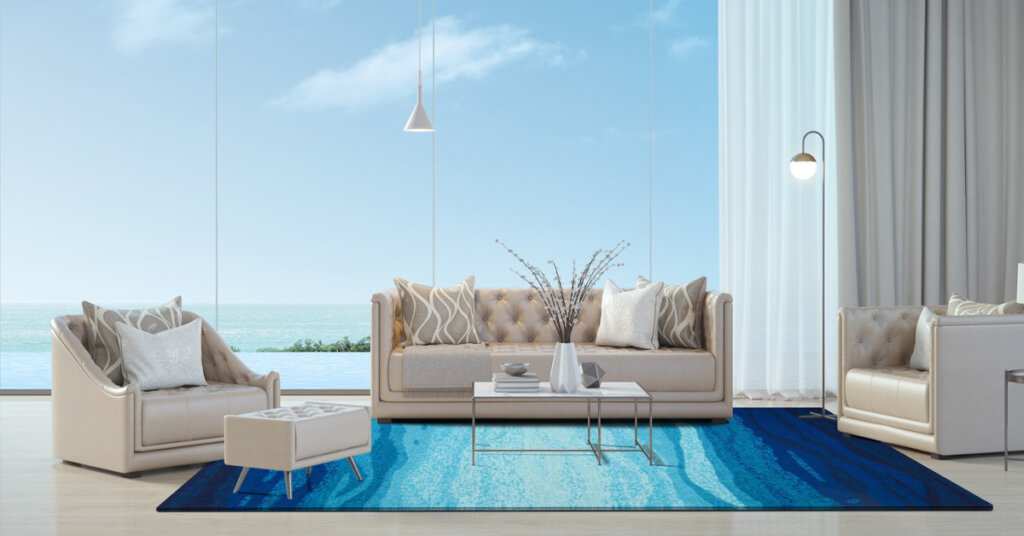 4.Vista Blue Vista Blue indoor outdoor rugs