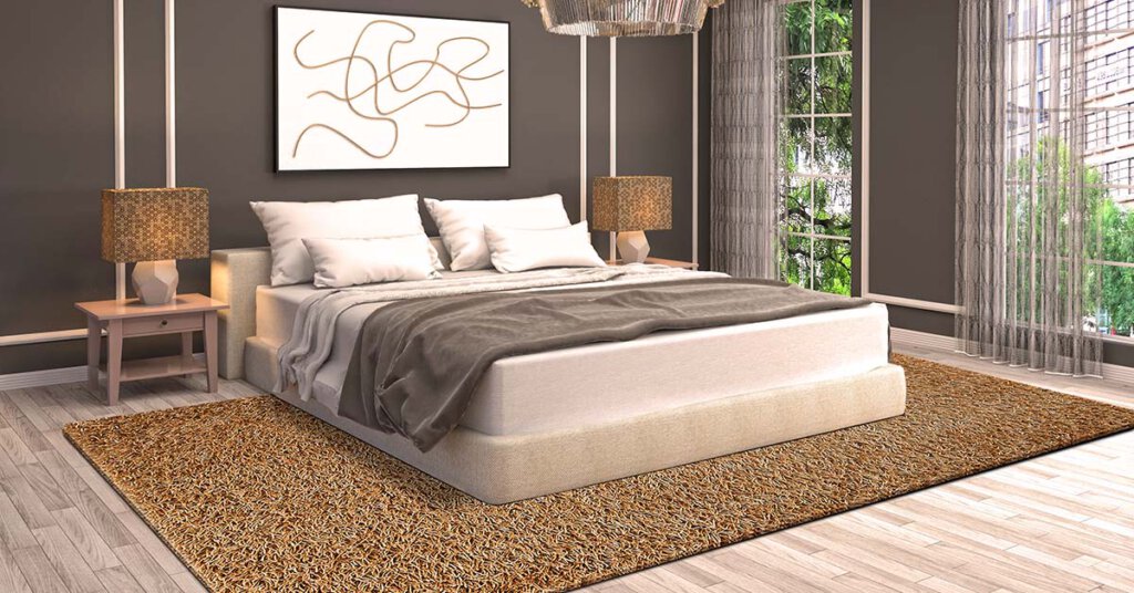 Palo Beige shag rug