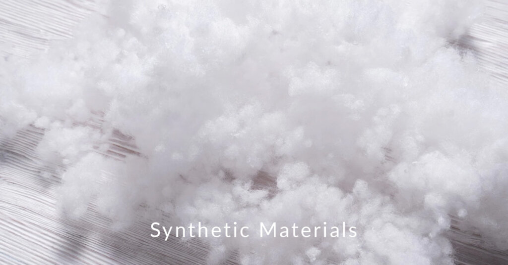 Synthetic materials of rugs